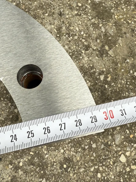 Mukavva ve Ambalaj Makinesi Endüstriyel Kesici Bıçak 29,5x5x5cm - Resim 3