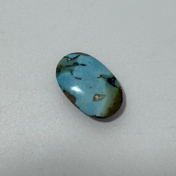 Doğal İran Nişabur Firuze (Turkuaz) Taşı 17 Karat - 3,38 Gram - Resim 2