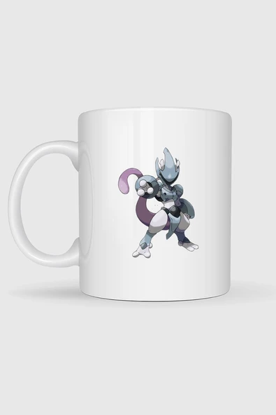 Mewtwo Baskılı Kupa Bardak - Resim 2