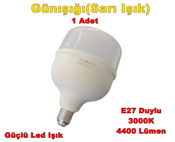 ACK 50w E-27 Torch Led Ampul Bulb GÜNIŞIĞI 3000k (Sarı Işık) 220v 4400lm IP20 ürün görseli