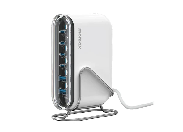 Momax 1-Charge Flow+ 6-Port GaN Çoklu Şarj Aleti 120W ürün görseli