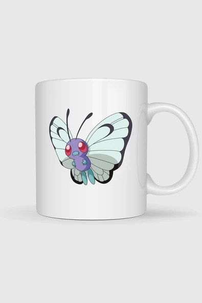 Butterfly Baskılı Kupa Bardak ürün görseli
