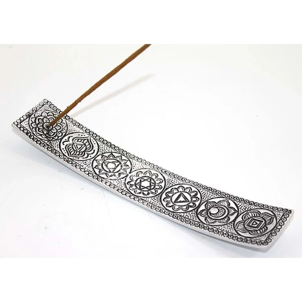 pilelistore Metal Kayık 7 Çakra ( Chakra ) Tütsülük ürün görseli