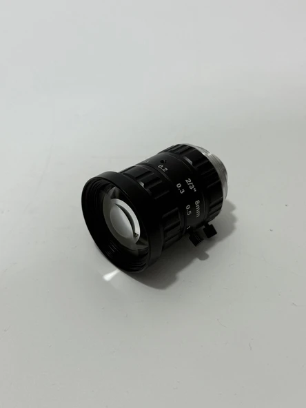 RC-FA0828-10M 2/3'' 8mm Endüstriyel FA Lens - Resim 4