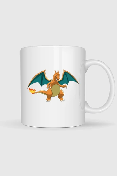 Charizard Baskılı Kupa Bardak ürün görseli