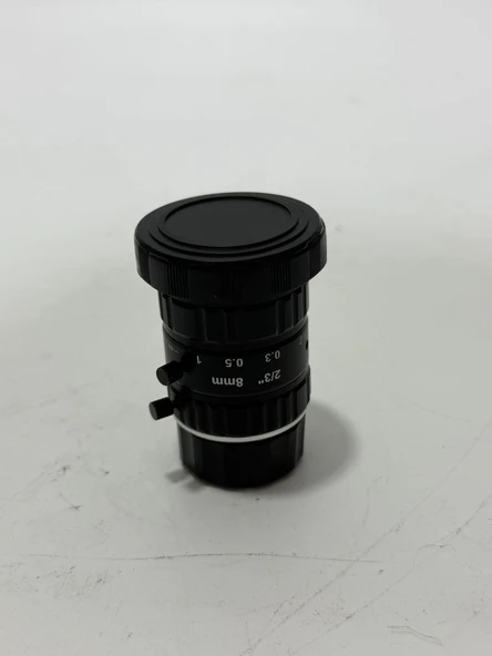 RC-FA0828-10M 2/3'' 8mm Endüstriyel FA Lens - Resim 2