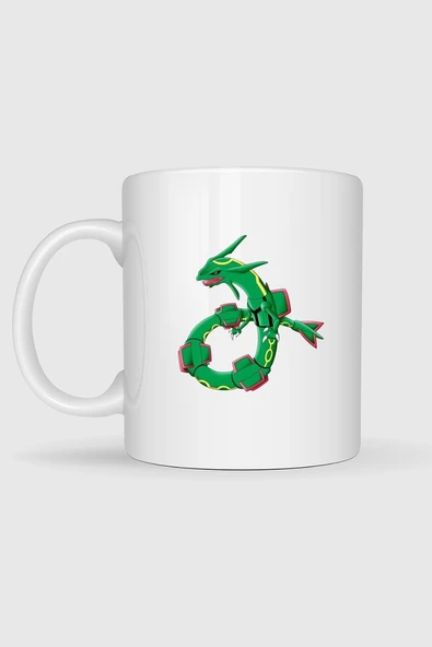 Rayquaza Baskılı Kupa Bardak - Resim 2