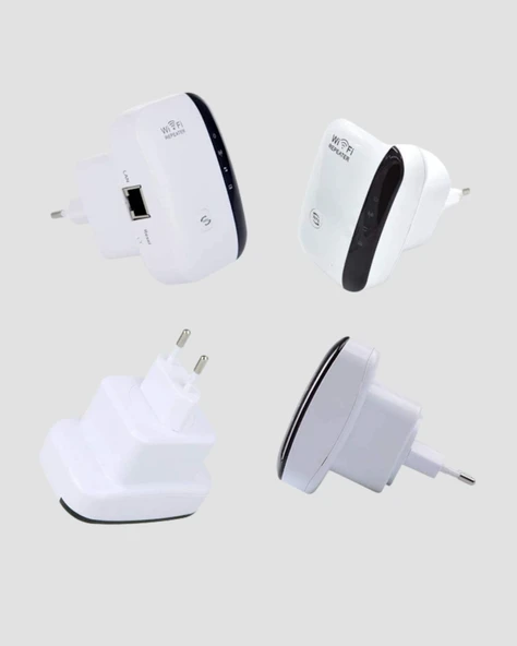 2.4G WiFi Sinyal Çoğaltıcı Router Genişici Güçlü Antenli - Resim 2