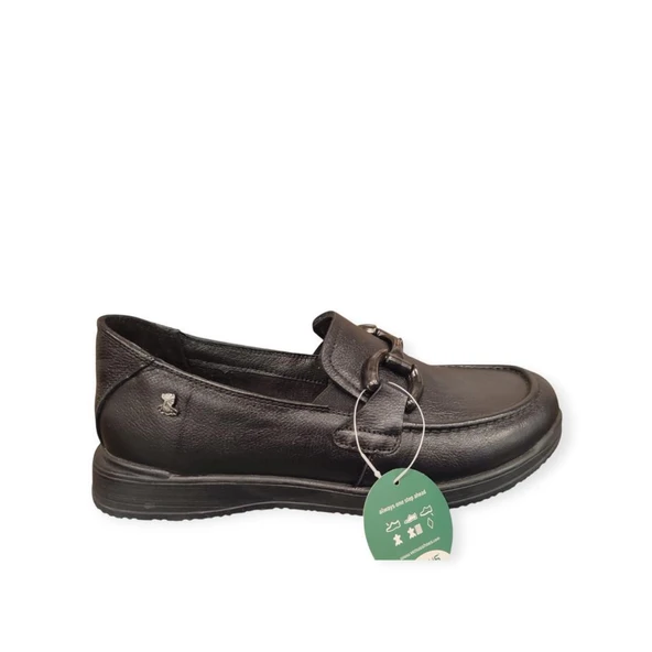 VENÜS 1901782K TOKALI YUMUŞAK LOAFER DERİ KADIN AYAKKABI - Resim 2