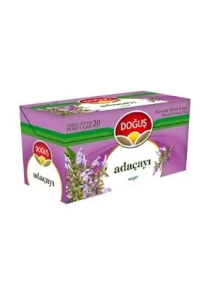 Doğuş Adaçayı Bitki Çayı Süzen Poşet 1.3 Gr 20"li ürün görseli 1