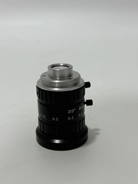 RC-FA0828-10M 2/3'' 8mm Endüstriyel FA Lens - Resim 6