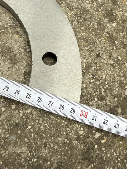 Mukavva ve Ambalaj Makinesi Endüstriyel Kesici Bıçak 29,5x5x1cm - Resim 4