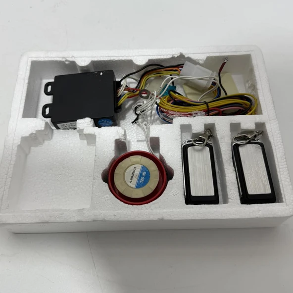 Motosiklet Alarm ve Uzaktan Çalıştırma Kiti - Resim 4