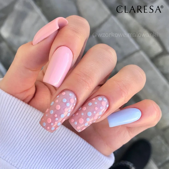 Claresa Kalıcı Oje Marshmallow 6 Pastel Pembe 5g - Resim 2