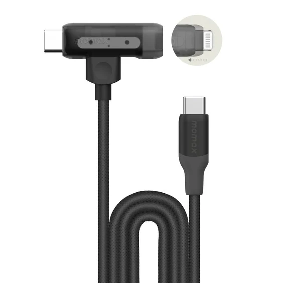 Momax 1-Link Flow Duo Usb-C Lightling Kablo (1,5 Metre) - Resim 4