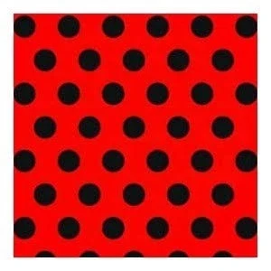 Nedi Peçete 20 Li Puantiyeli Kırmızı Siyah 11837 ürün görseli 1