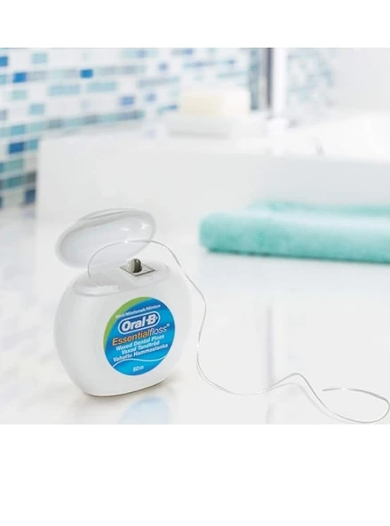 Oral-B Naneli Diş İpi Essential Floss 50 m - Resim 2