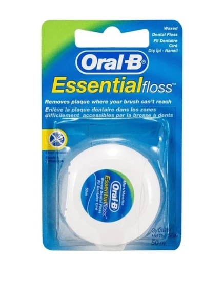 Oral-B Naneli Diş İpi Essential Floss 50 m ürün görseli 1