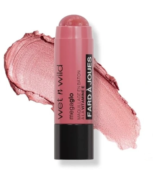 wet n wild Megaglo Stick Blush Dusty Pink ürün görseli 1
