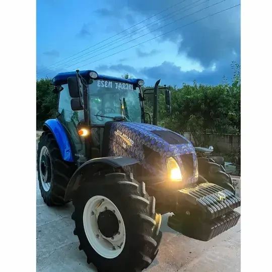 New Holland TD 110 D Tarla Tipi Traktör Kılıfı Branda - Resim 6