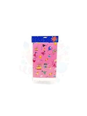 Nedi 108x180 Cm Masa Örtüsü Happy Pembe Tmo-8204 ürün görseli 1