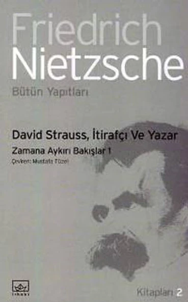 David Strauss, İtirafçı ve Yazar Zamana Aykırı Bakışlar 1 ürün görseli 1