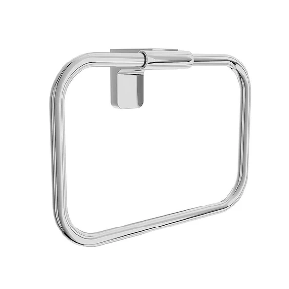 Metal Havluluk Sağlam Vidalı Krom Renk Aparat Banyo Mutfak Lavabo Havlu Standı Paslanmaz - Resim 4