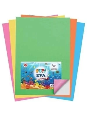 Puti A4 2 Mm Eva Karışık Renk 10"lu 1116 ürün görseli 1