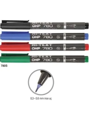 Hi-text Permanent Kalem (s) Siyah Ohp780 ürün görseli 1