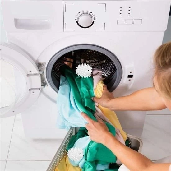 CNGSTORE® 2'Li Kirpi Model Tüy Toplayıcı Kırışık Önleyici Çamaşır Kurutma Topu - Resim 2