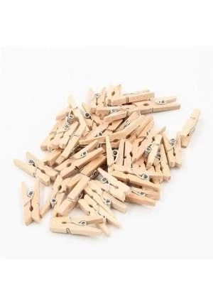 Aka Ahşap Mandal Büyük Boy 20 Li ürün görseli 1