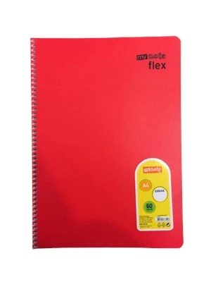 Umur Mynote Flex Neon A4 Pp Kapak Spiralli Defter Kareli 40 Yp Mfxne-a440-k ürün görseli 1