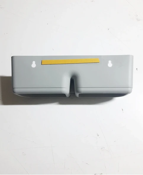 3 Adet Banyo Terlik Tutucu - Kapı Arkası Pratik Raf - Terlik Tutucu - Resim 4