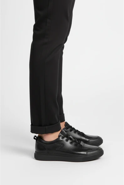 DeepSEA Erkek Hakiki Deri Ortopedik Taban Rahat Günlük Spor Ayakkabı Sneaker 2509965 - Resim 2