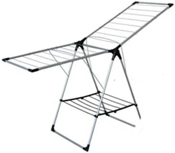 Yaşam Boyu Paslanmaz%100 Alüminyum Katlanır Çamaşır Kurutmalığı ürün görseli