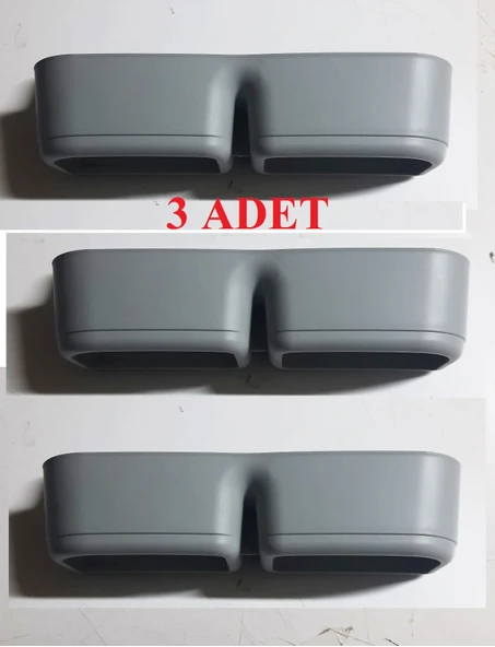 3 Adet Banyo Terlik Tutucu - Kapı Arkası Pratik Raf - Terlik Tutucu - Resim 5