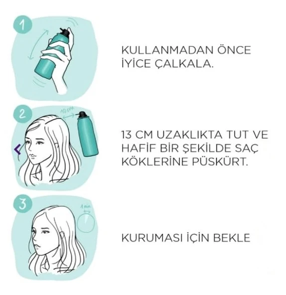 Loreal Paris Magic Retouch Beyazlar İçin Anında Kapatıcı Sprey Siyah 75 ML - Resim 3