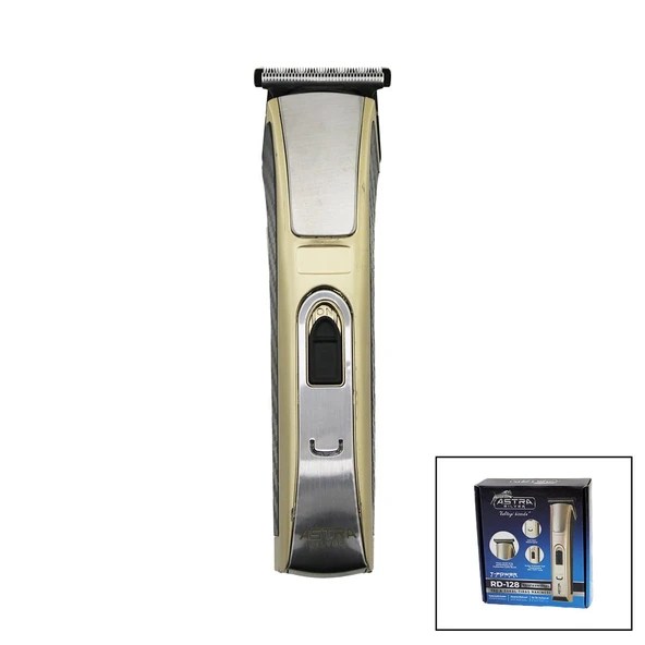 T-POWER SAÇ - SAKAL KESME TRAŞ MAKİNESİ LED ŞARJ GÖSTERGE 8 SAAT ŞARJ=60DK KULLAN RD-128 (5358) ürün görseli 1