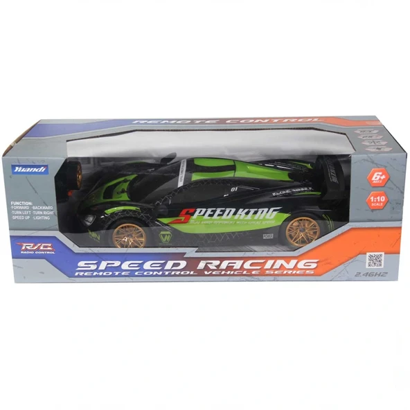 1:10 Kumandalı Speed King Şarjlı Araba - Resim 4