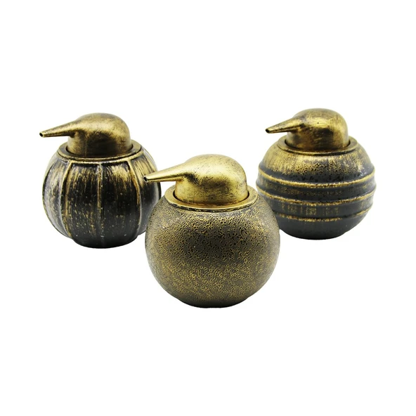 PENGUEN GÖRÜNÜM - ESKİTME DESEN SERAMİK TOMBULSIVI SABUNLUK (5358) ürün görseli 1