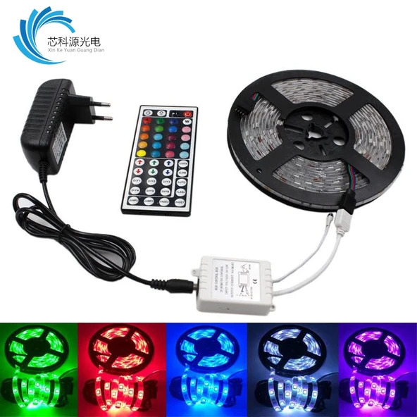 Şerit Led 5 Metre Kumandalı Animasyonlu RGB (5358) - Resim 2