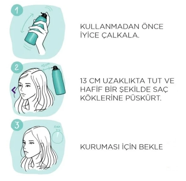 Loreal Paris Magic Retouch Beyazlar İçin Anında Kapatıcı Sprey Kahverengi 75 ML - Resim 3