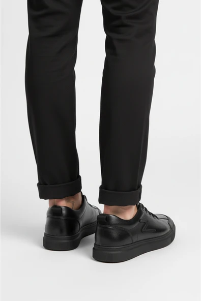 DeepSEA Erkek Hakiki Deri Ortopedik Taban Rahat Günlük Spor Ayakkabı Sneaker 2509965 - Resim 7