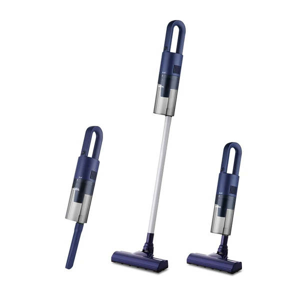 DİKEY MAVİ ELEKTRİKLİ SÜPÜRGE 500W 90° BAŞLIK - 1.5LT TOZ HAZNE - ÇİFT FİLTRE SVC-8628 (5358) ürün görseli