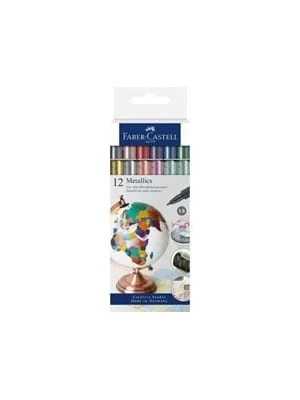 Faber Castell Metalik Marker Kalem 12 Renk 160713 ürün görseli 1
