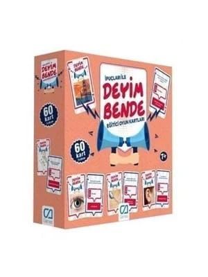 Ca Eğitici Oyun Kartları Deyim Bende 60 Kart Ca.5105 ürün görseli 1