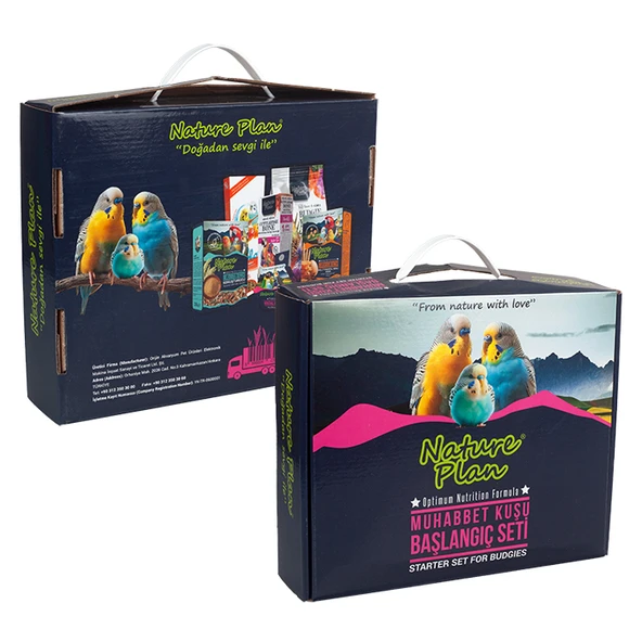 Nature Plan Muhabbet Kuşu Başlangıç Seti skt:09/2027 ürün görseli