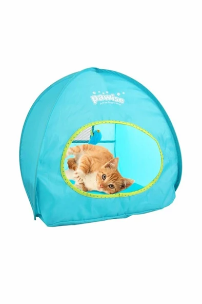 Pawise Turkuaz Kedi Çadırı ürün görseli