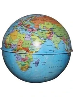 Gürbüz Globe Bank 42103 10 Cm Siyasi Kumbara Küre ürün görseli 1