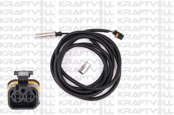 Man Truck Abs Sensoru Arka Sag Disk Tip B Tipi Siyah Fis ( Spiral Korumalı ) Man Tgl I 12.180 Tgm I 15.280   3 - Kraftvoll 05090574 ürün görseli